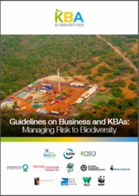 Guidelines on business and KBAs: managing risk to biodiversity
